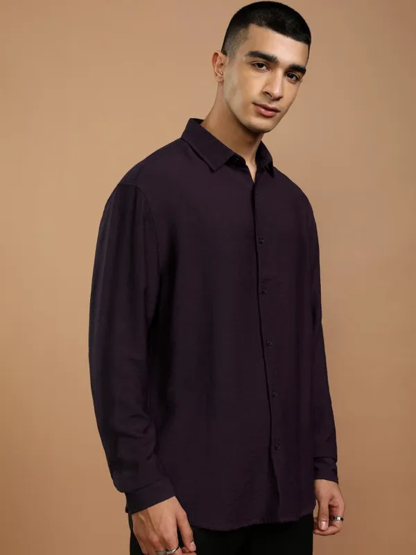 Men Relaxed Fit Casual Shirt