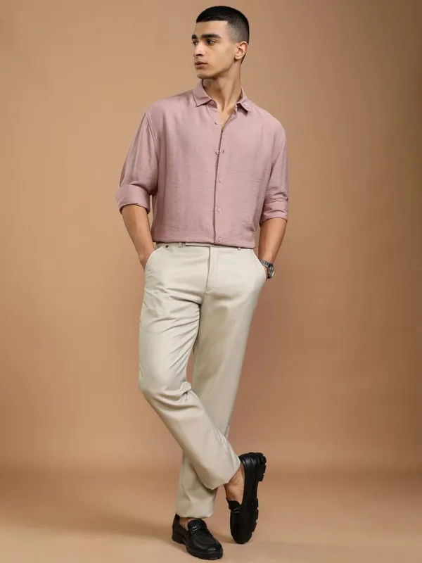 Men Relaxed Fit Casual Shirt