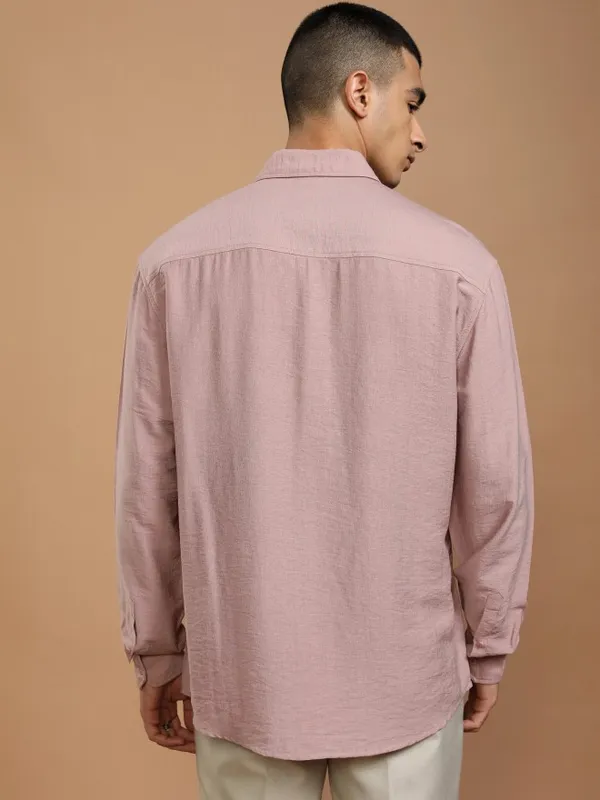 Men Relaxed Fit Casual Shirt