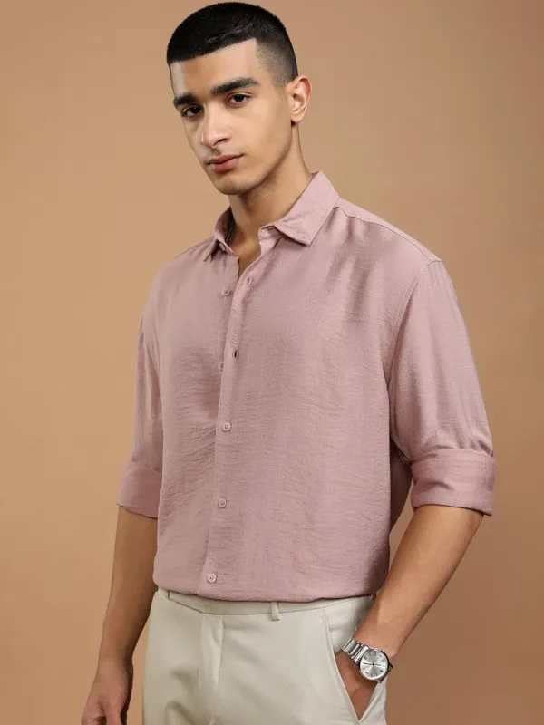 Men Relaxed Fit Casual Shirt