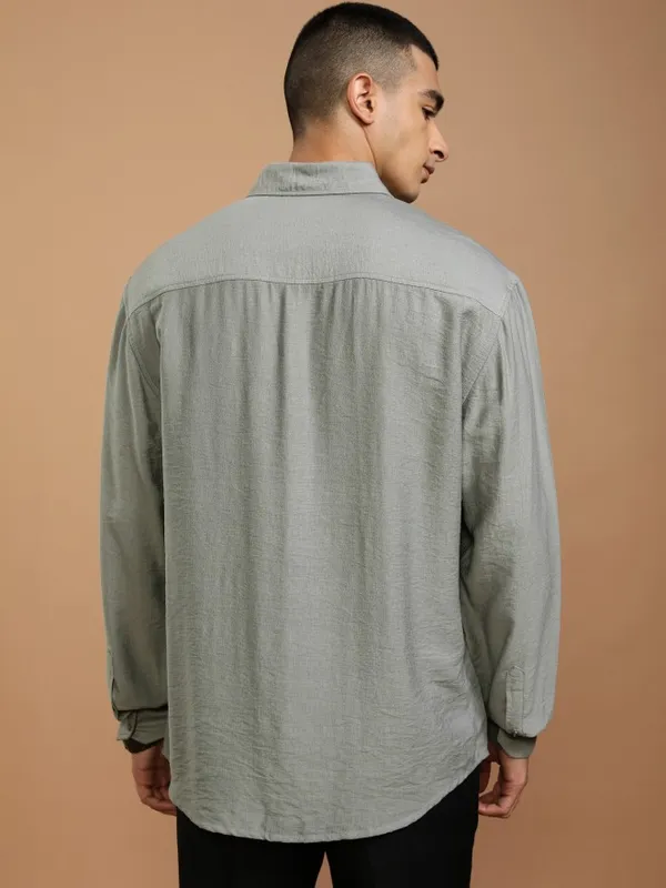 Men Relaxed Fit Casual Shirt