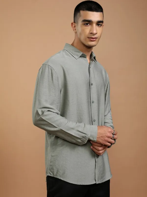 Men Relaxed Fit Casual Shirt