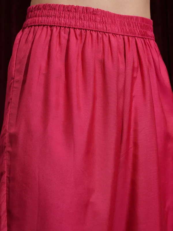 Women Kurta With Trouser And Dupatta