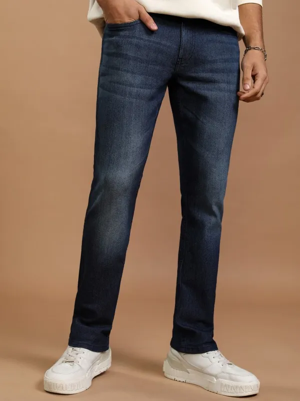 Highlander Men Blue Slim Fit Stretchable Jeans