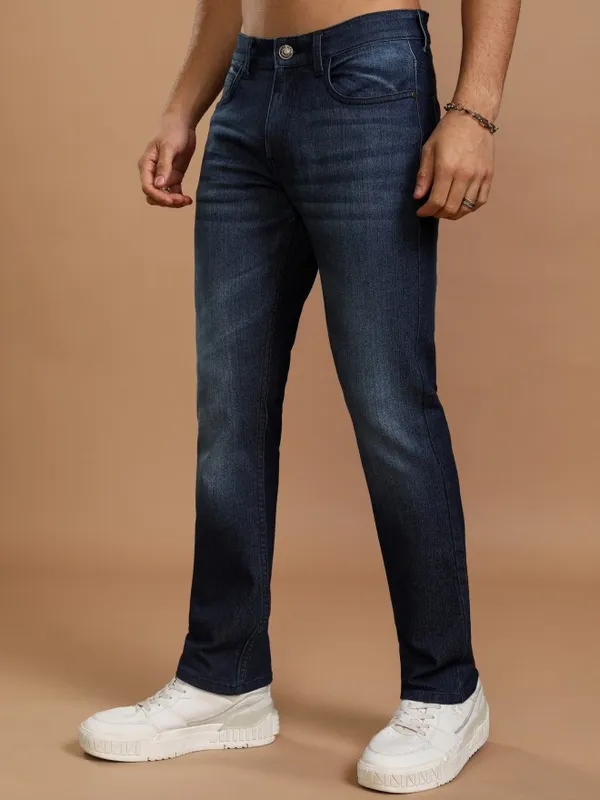 Highlander Men Blue Slim Fit Stretchable Jeans