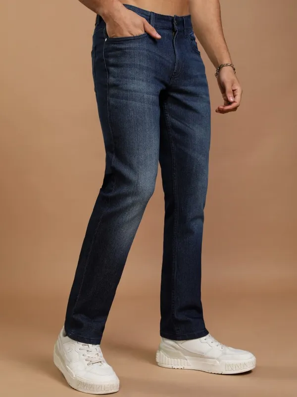 Highlander Men Blue Slim Fit Stretchable Jeans