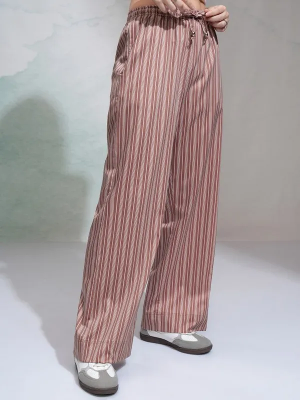 Solid Regular Fit Casual Trouser