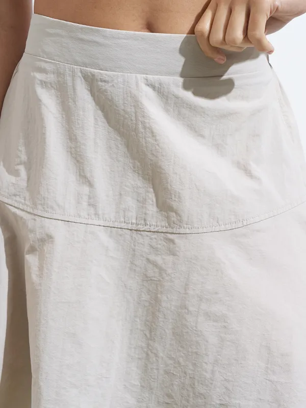 Street By Tokyo Talkies Women Beige Top With Skirt Co-Ords