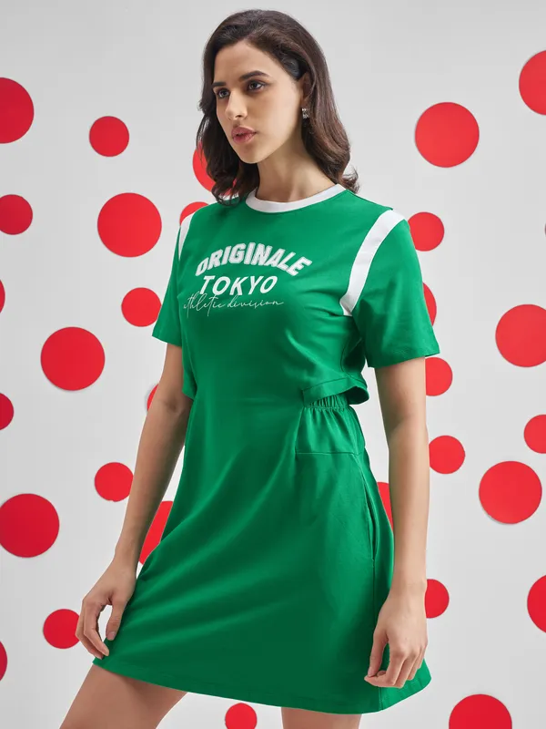 Printed T-shirt Dress