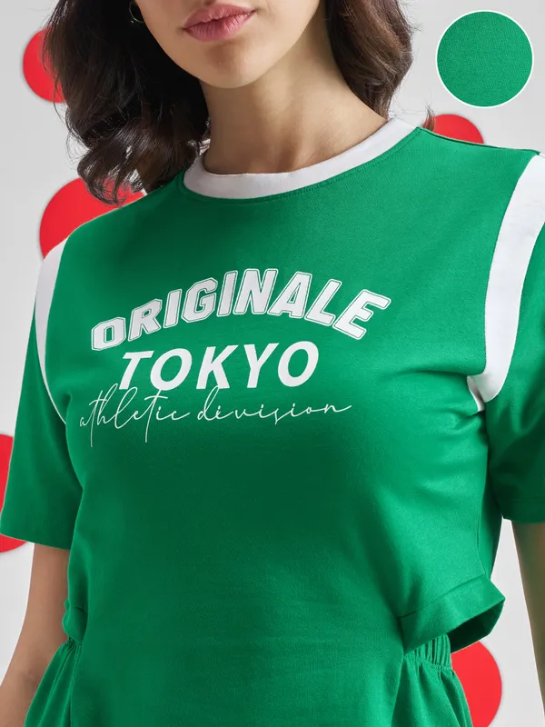 Printed T-shirt Dress