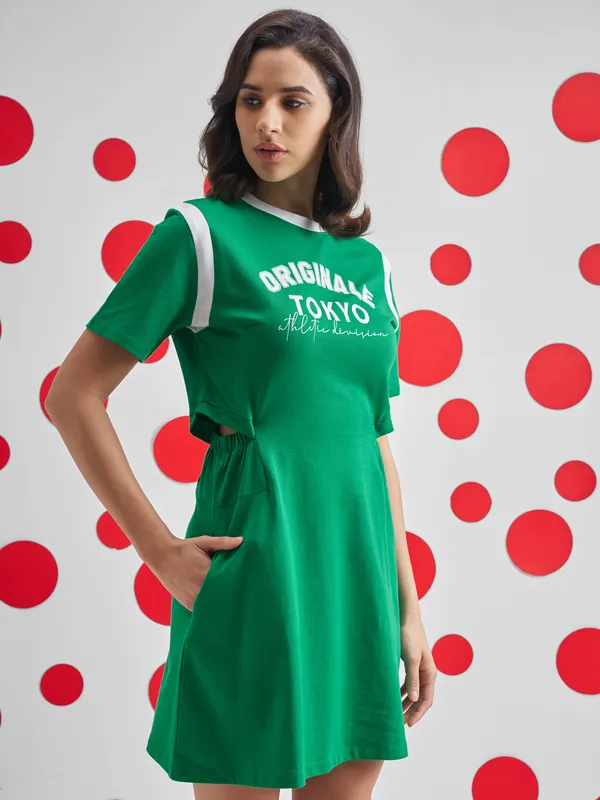 Printed T-shirt Dress