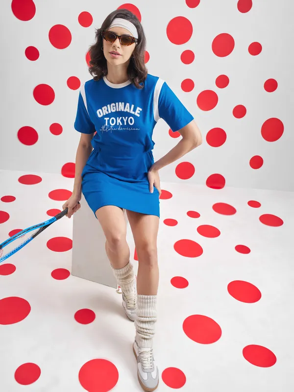 Printed T-shirt Dress