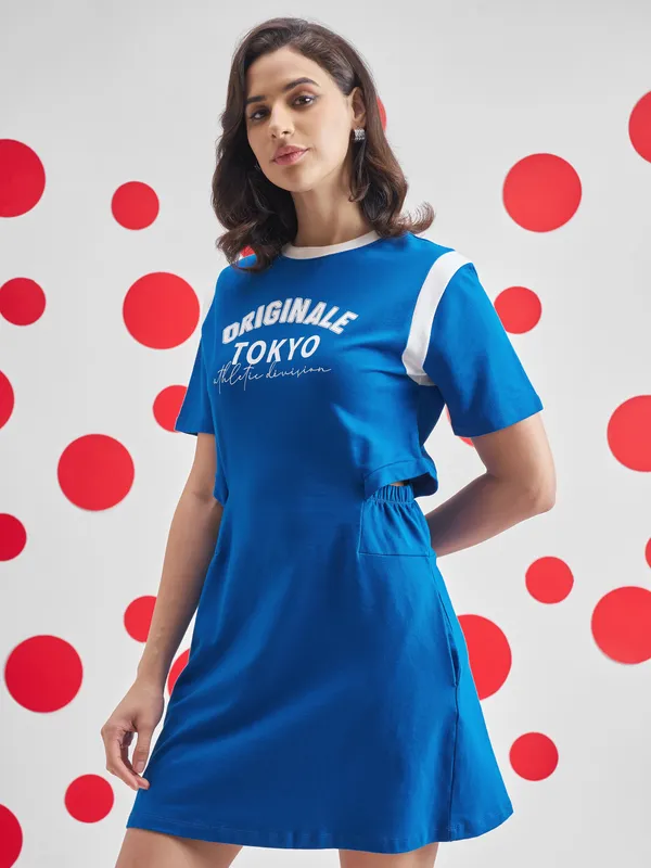 Printed T-shirt Dress