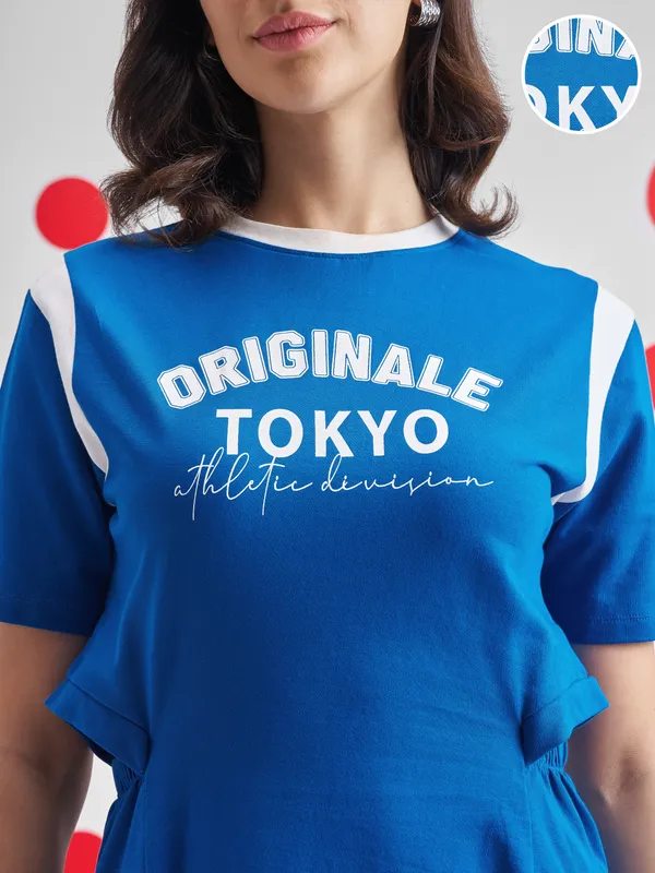 Printed T-shirt Dress