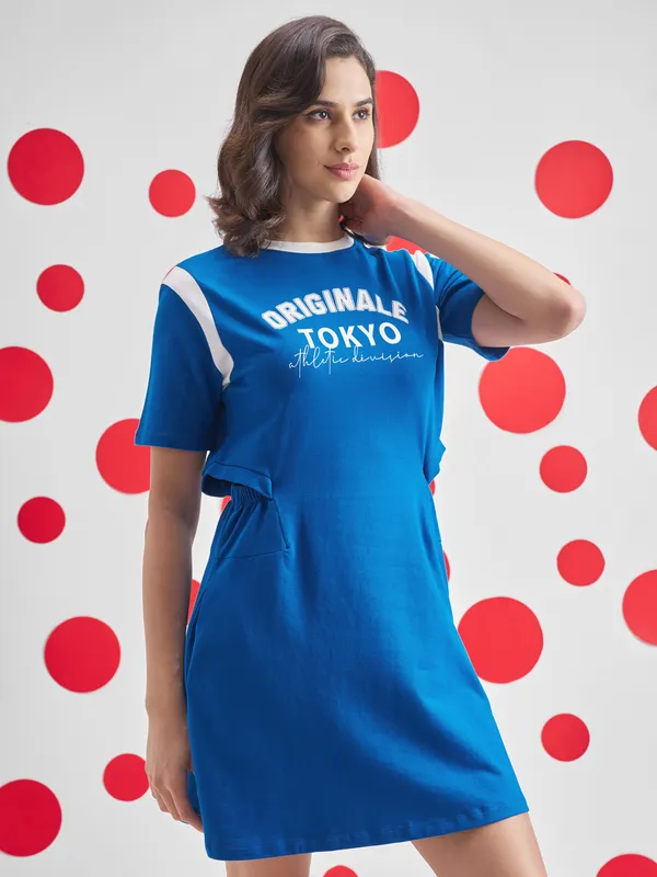 Printed T-shirt Dress