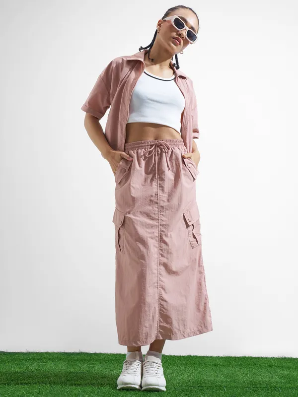 Straight Above Knee Skirt