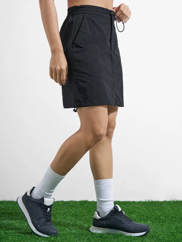 Street By Tokyo Talkies Women Black Mini Skirt