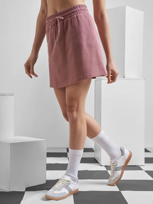 Street By Tokyo Talkies Women Mauve Mini Skirt