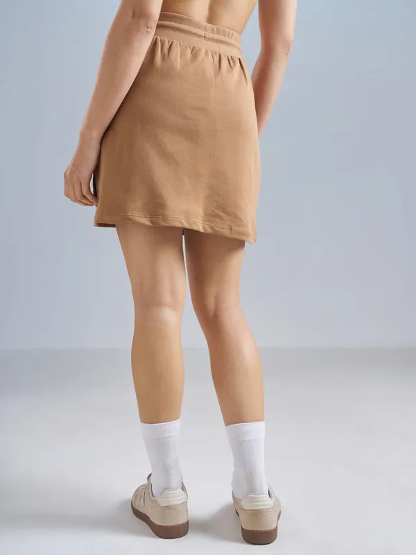 Street By Tokyo Talkies Women Brown Mini Skirt