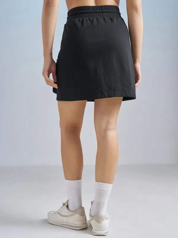 Street By Tokyo Talkies Women Black Mini Skirt