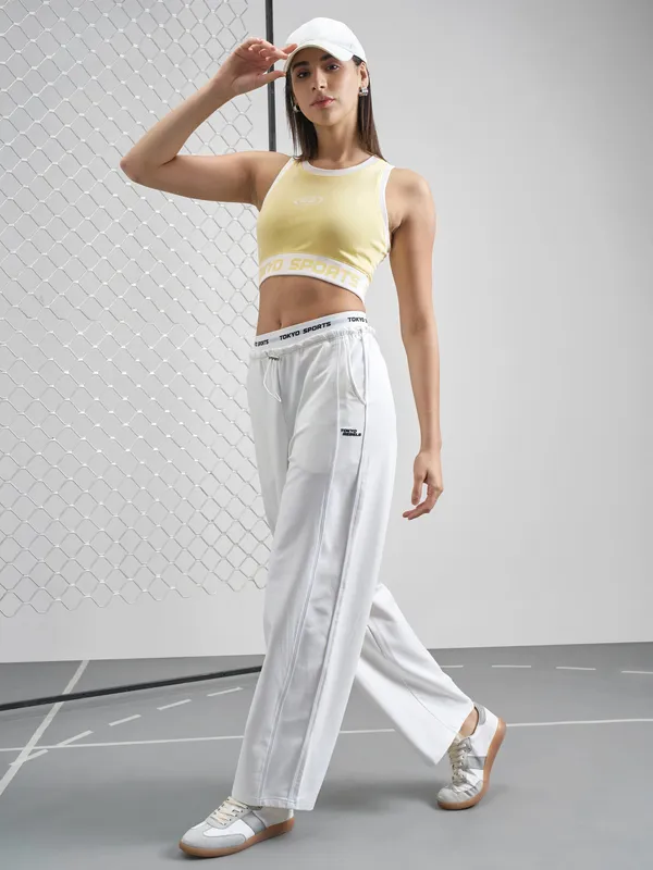 Street By Tokyo Talkies Women Yellow Printed Tank Top