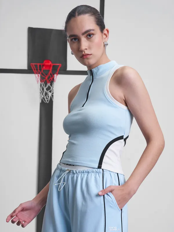 Street By Tokyo Talkies Women Multi Colourblocked Regular Top