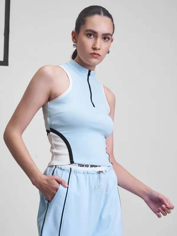 Street By Tokyo Talkies Women Multi Colourblocked Regular Top