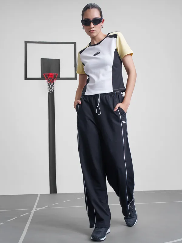 Street By Tokyo Talkies Women Multi Colourblocked Regular Top