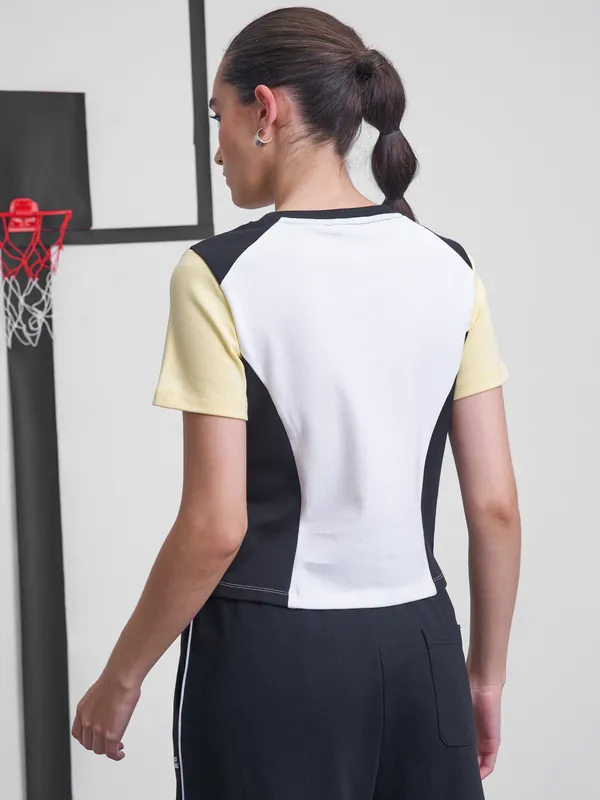 Street By Tokyo Talkies Women Multi Colourblocked Regular Top