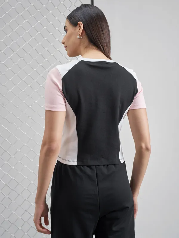 Colourblocked Regular Top