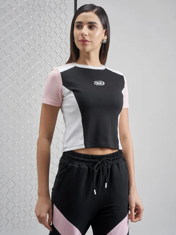 Colourblocked Regular Top