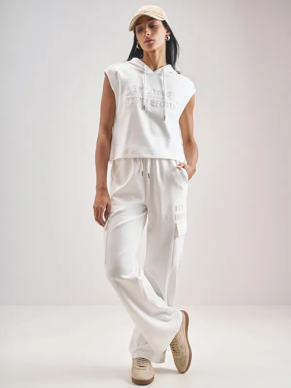 Street By Tokyo Talkies Women White Printed Regular Top