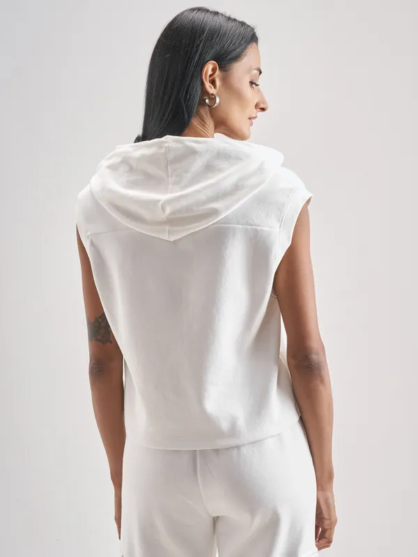 Street By Tokyo Talkies Women White Printed Regular Top