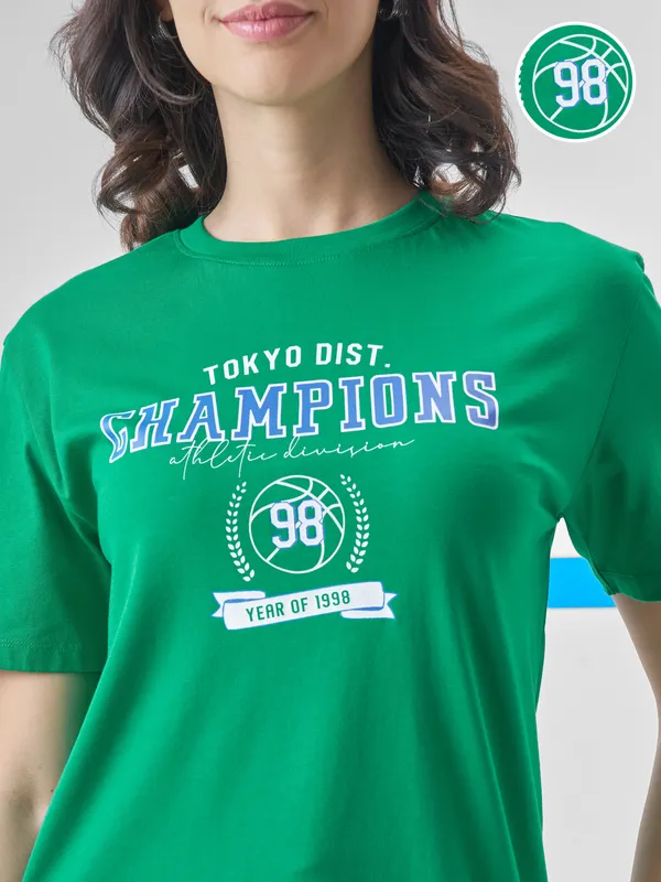 Printed Regular Fit T-Shirt