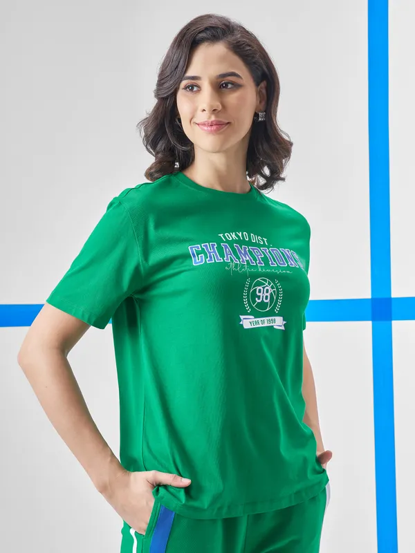 Printed Regular Fit T-Shirt