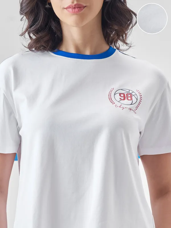 Printed Relaxed Fit T-Shirt