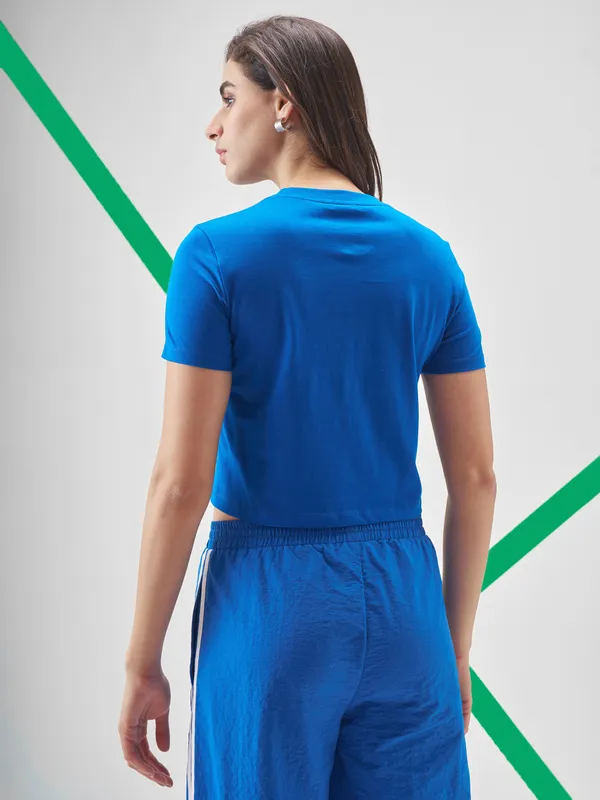 Printed Fitted T-Shirt