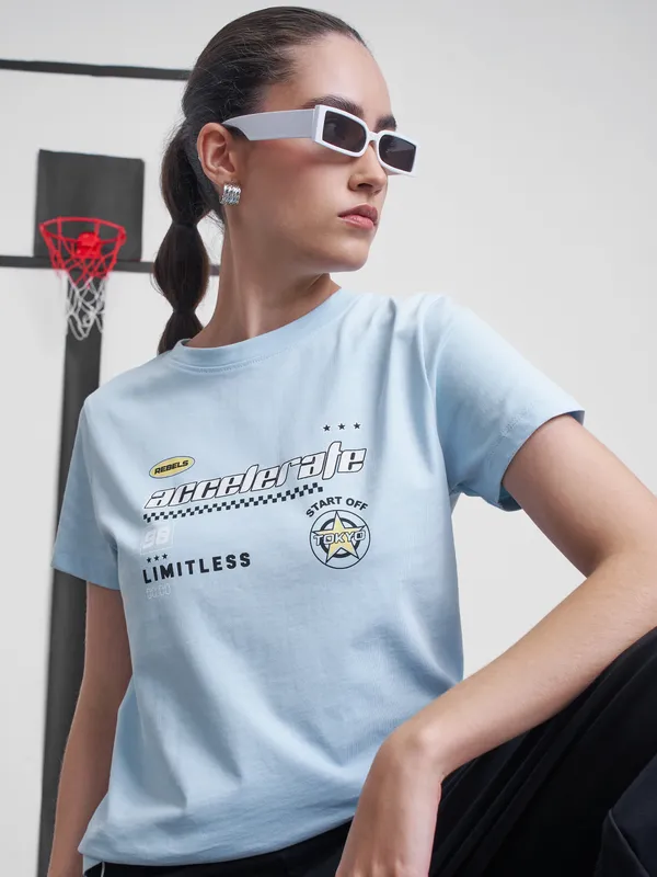 Printed Regular Fit T-Shirt