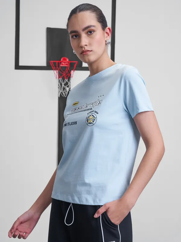 Printed Regular Fit T-Shirt