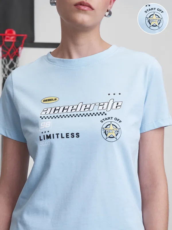 Printed Regular Fit T-Shirt