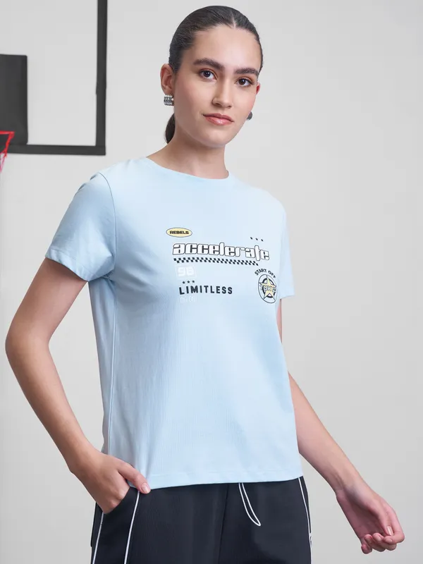 Printed Regular Fit T-Shirt