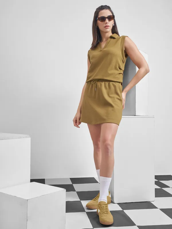 Solid Oversized Fit T-Shirt