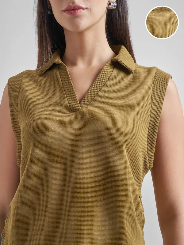 Solid Oversized Fit T-Shirt