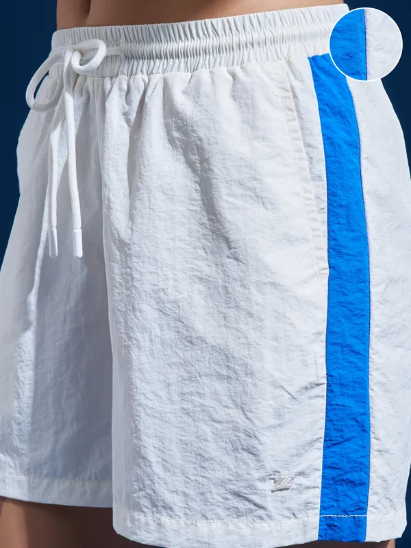 Tokyo Talkies Women White Regular Fit Shorts