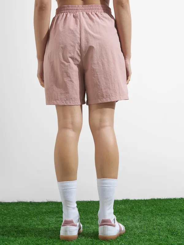 Street By Tokyo Talkies Women Pink Regular Fit Shorts