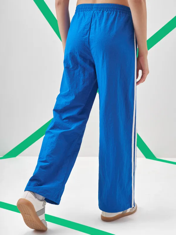 Street By Tokyo Talkies Women Blue Regular Fit Track Pant