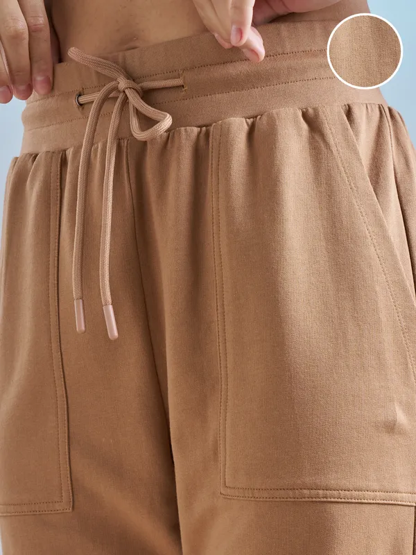 Street By Tokyo Talkies Women Brown Regular Fit Track Pant
