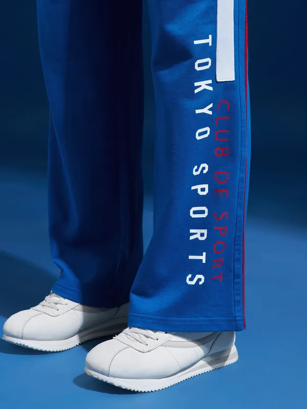 Street By Tokyo Talkies Women Blue Regular Fit Track Pant