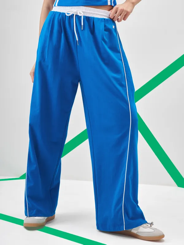 Women Wide Leg Track Pant