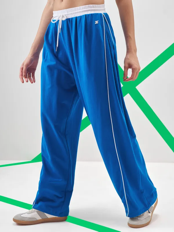 Women Wide Leg Track Pant